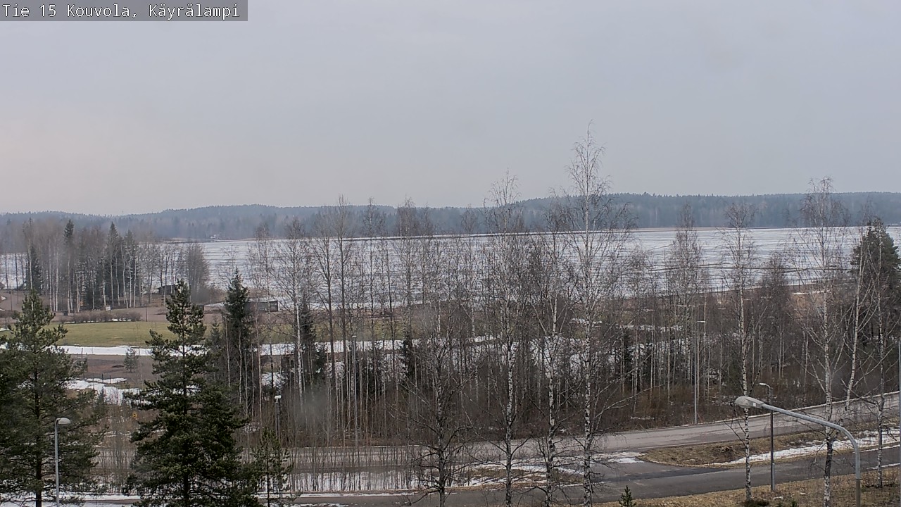 Weather Camera Image Väg 15 Kouvola, Käyrälampi, Kouvola, Kymenlaakso