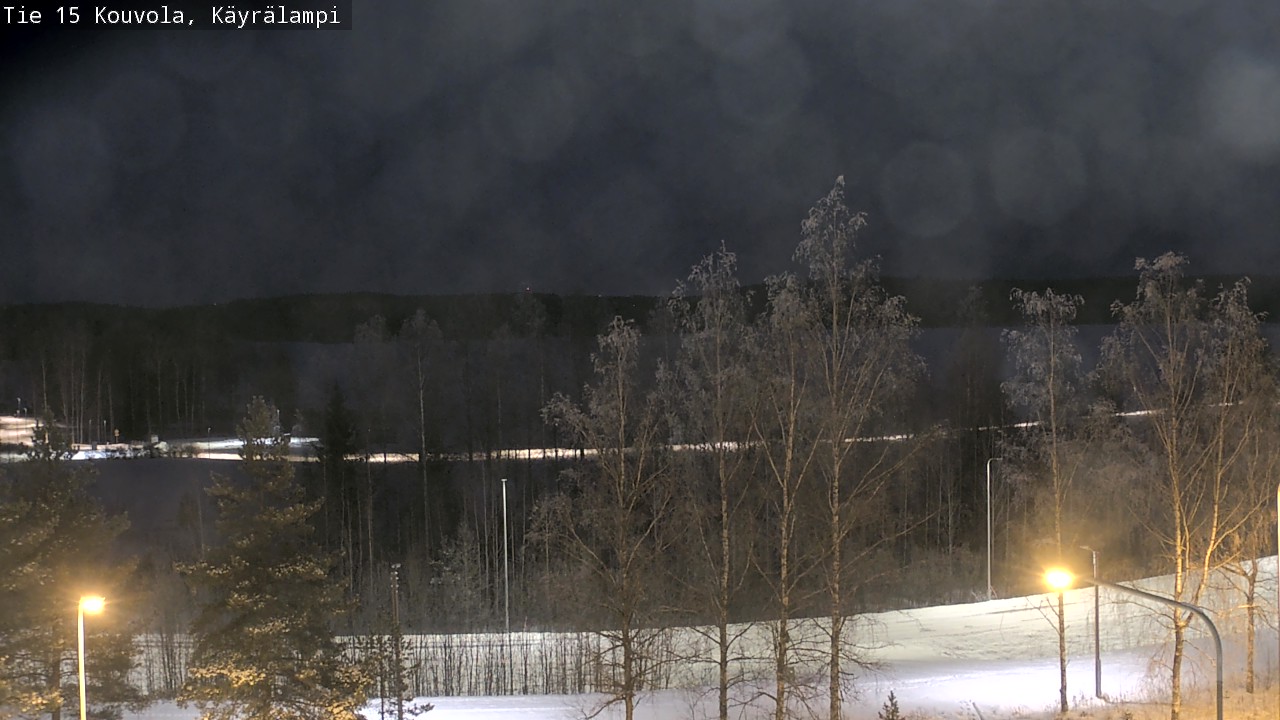 Weather Camera Image Väg 15 Kouvola, Käyrälampi, Kouvola, Kymenlaakso