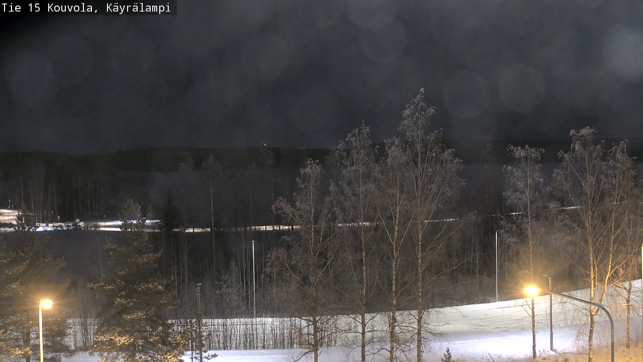 Weather Camera Image Väg 15 Kouvola, Käyrälampi, Kouvola, Kymenlaakso