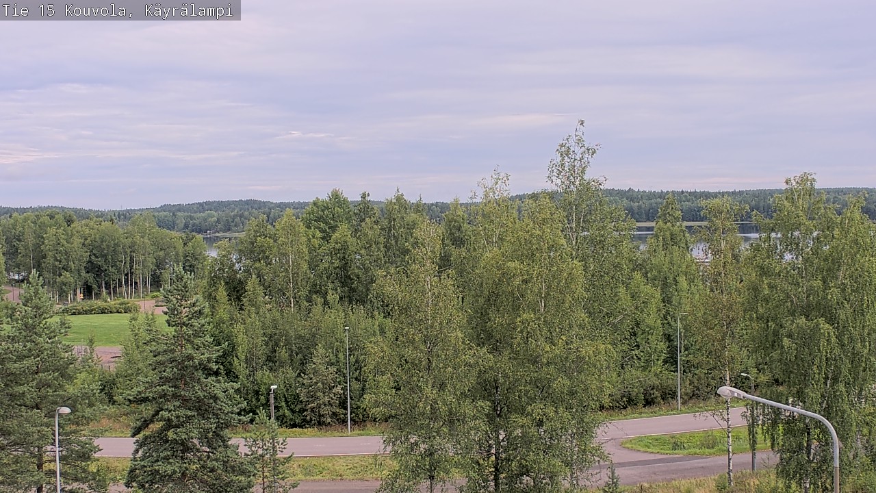 Weather Camera Image Road 15 Kouvola, Käyrälampi, Kouvola, Kymenlaakso