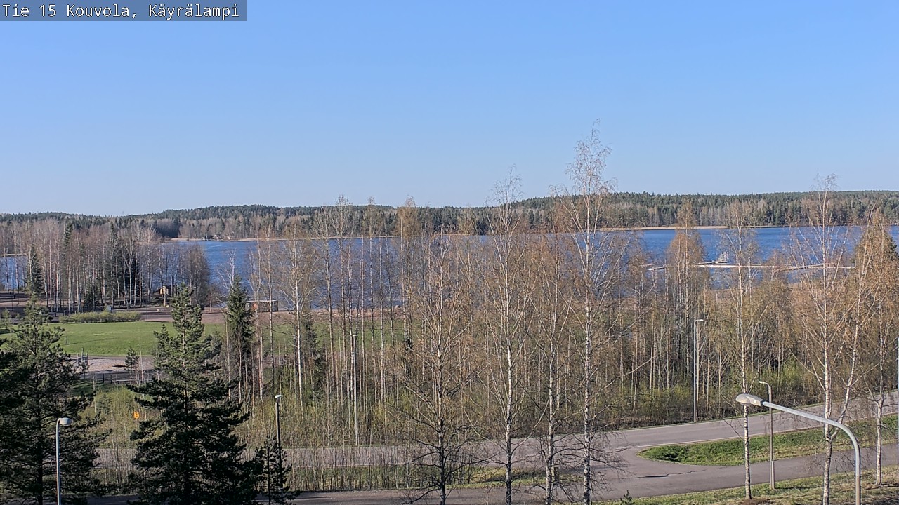 Weather Camera Image Väg 15 Kouvola, Käyrälampi, Kouvola, Kymenlaakso