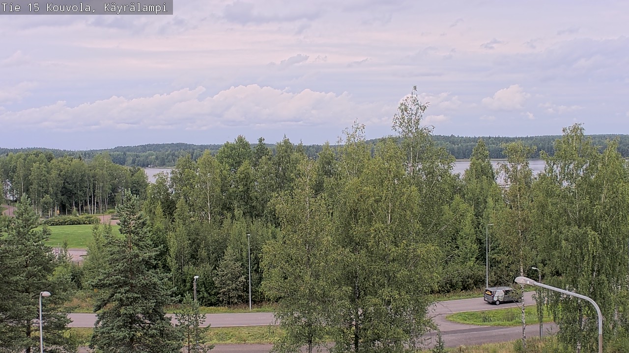 Weather Camera Image Road 15 Kouvola, Käyrälampi, Kouvola, Kymenlaakso