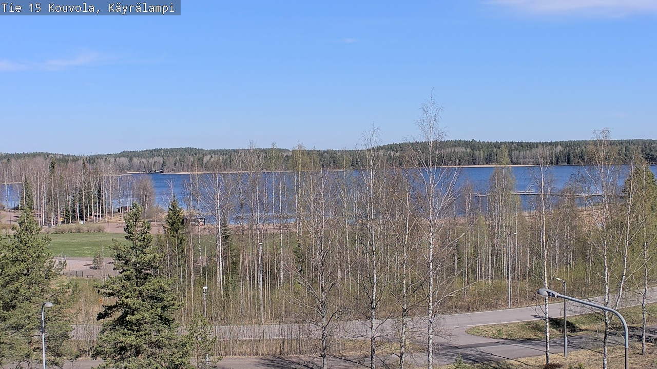 Weather Camera Image Road 15 Kouvola, Käyrälampi, Kouvola, Kymenlaakso