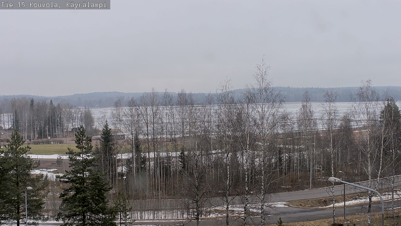 Weather Camera Image Väg 15 Kouvola, Käyrälampi, Kouvola, Kymenlaakso