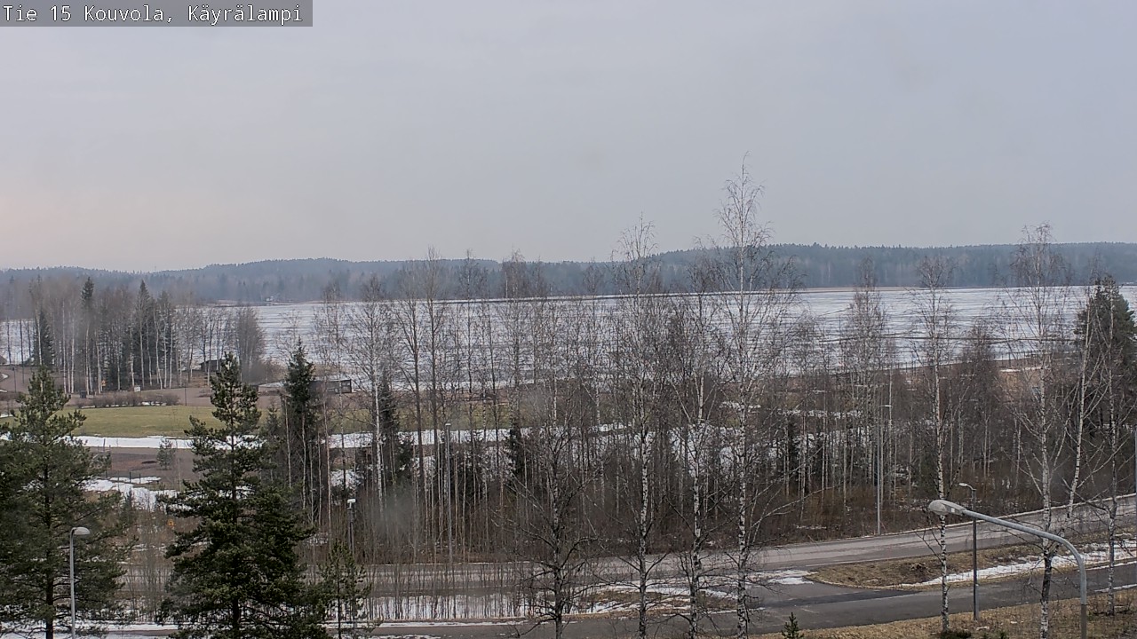 Weather Camera Image Väg 15 Kouvola, Käyrälampi, Kouvola, Kymenlaakso