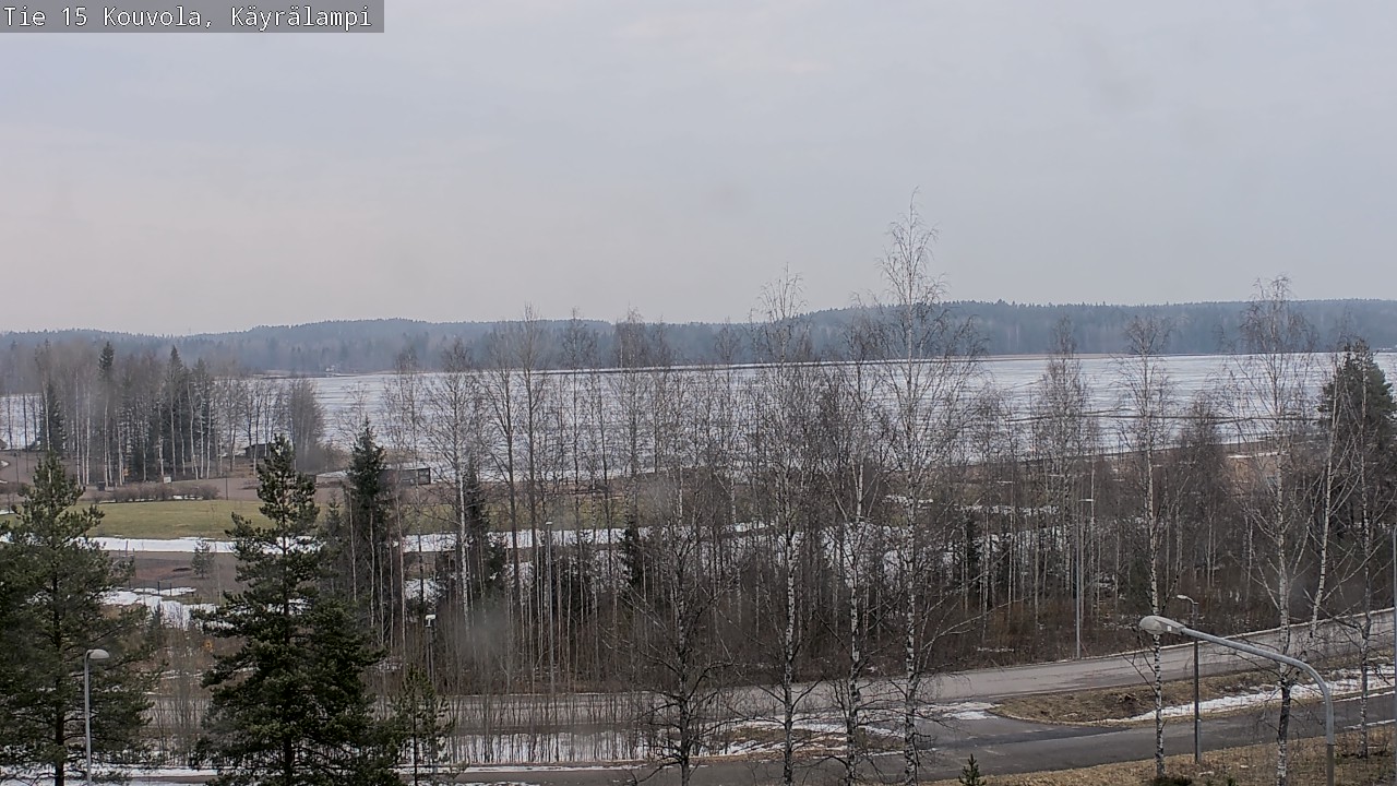 Weather Camera Image Väg 15 Kouvola, Käyrälampi, Kouvola, Kymenlaakso