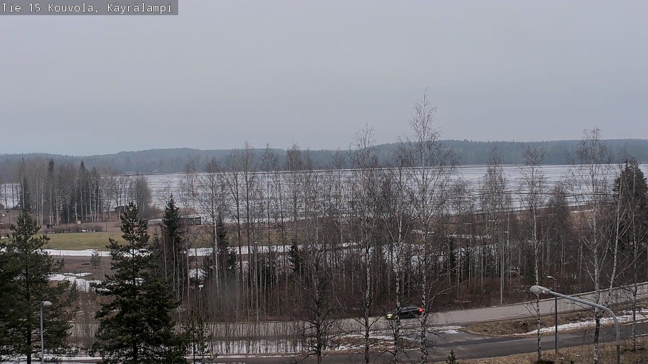 Weather Camera Image Road 15 Kouvola, Käyrälampi, Kouvola, Kymenlaakso