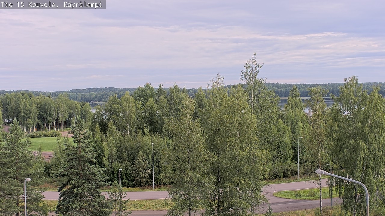 Weather Camera Image Road 15 Kouvola, Käyrälampi, Kouvola, Kymenlaakso