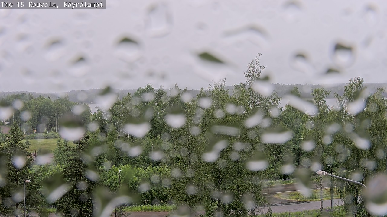 Weather Camera Image Väg 15 Kouvola, Käyrälampi, Kouvola, Kymenlaakso
