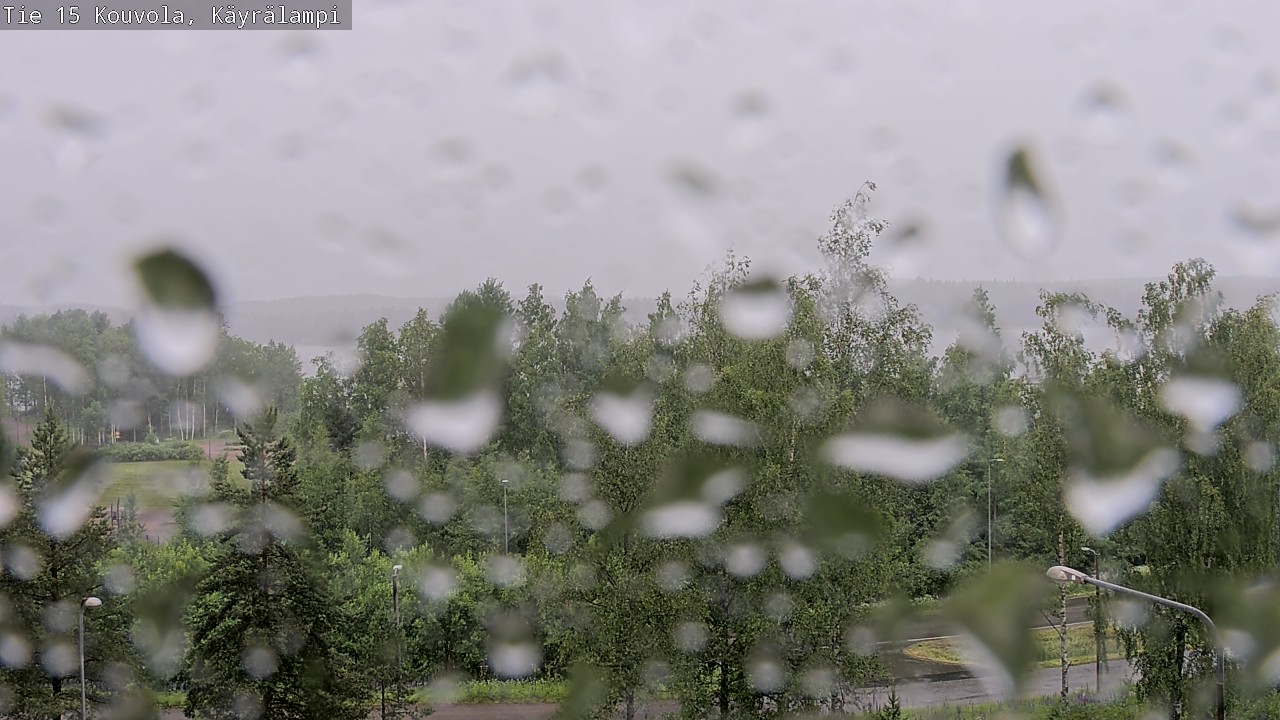Weather Camera Image Väg 15 Kouvola, Käyrälampi, Kouvola, Kymenlaakso