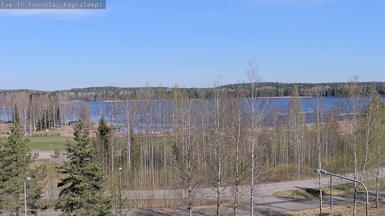 Weather Camera Image Road 15 Kouvola, Käyrälampi, Kouvola, Kymenlaakso