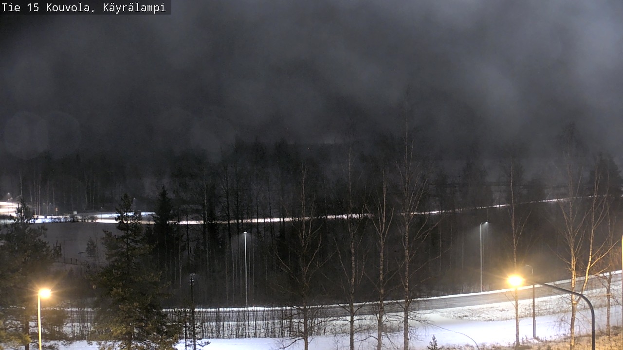 Weather Camera Image Väg 15 Kouvola, Käyrälampi, Kouvola, Kymenlaakso