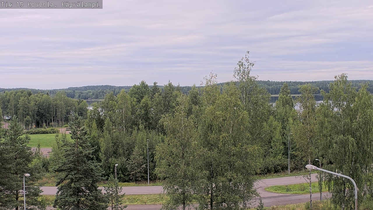 Weather Camera Image Road 15 Kouvola, Käyrälampi, Kouvola, Kymenlaakso