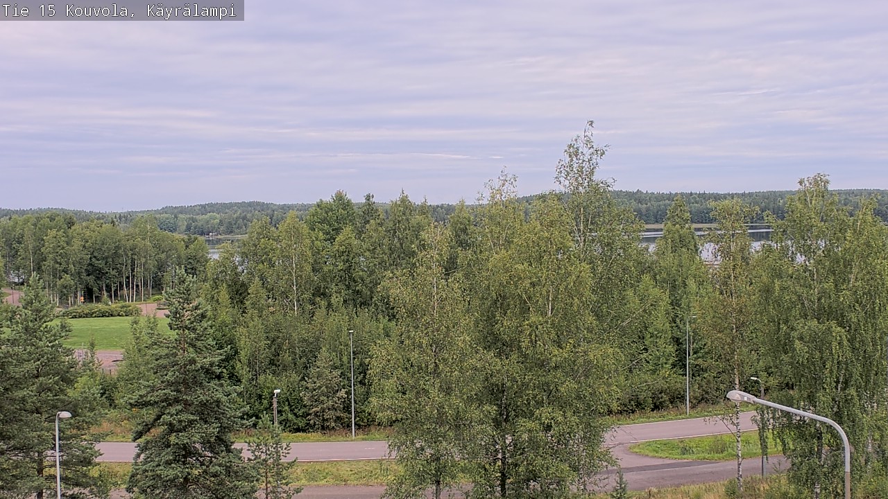 Weather Camera Image Road 15 Kouvola, Käyrälampi, Kouvola, Kymenlaakso