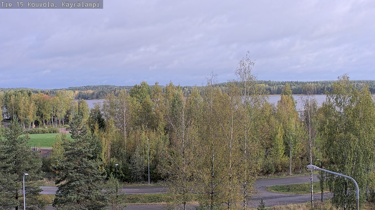 Weather Camera Image Road 15 Kouvola, Käyrälampi, Kouvola, Kymenlaakso