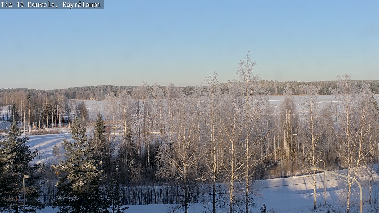 Kelikamerat Kuva Tie 15 Kouvola, Käyrälampi, Kouvola, Kymenlaakso