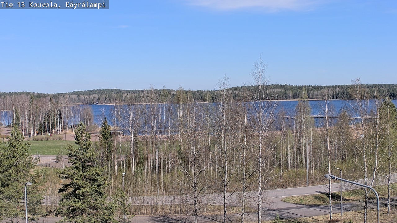 Weather Camera Image Road 15 Kouvola, Käyrälampi, Kouvola, Kymenlaakso