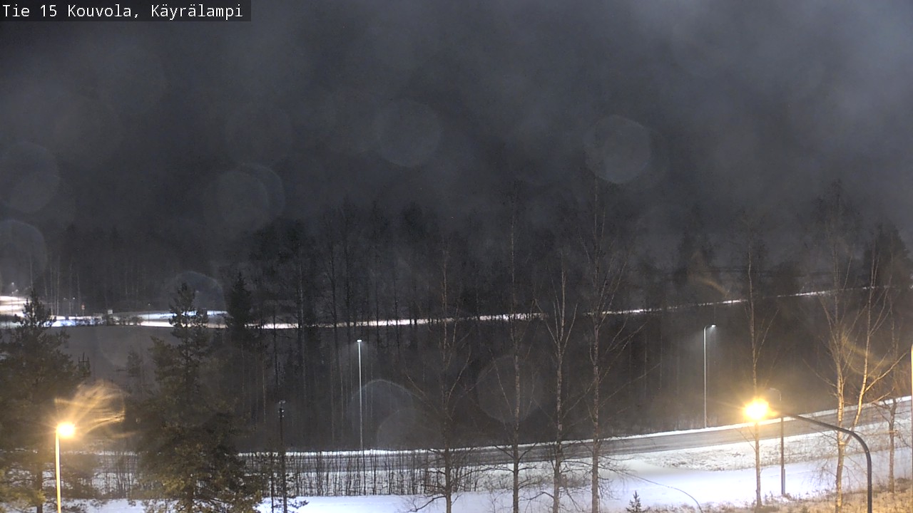 Weather Camera Image Väg 15 Kouvola, Käyrälampi, Kouvola, Kymenlaakso