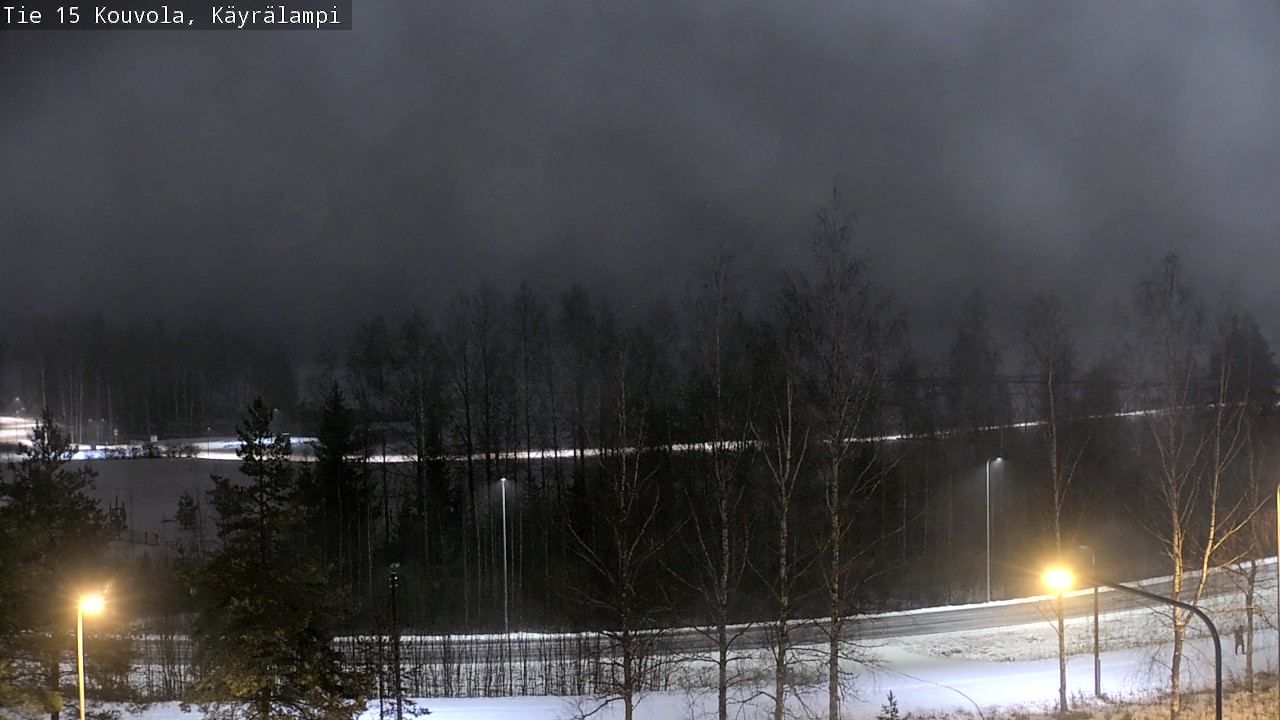 Weather Camera Image Väg 15 Kouvola, Käyrälampi, Kouvola, Kymenlaakso
