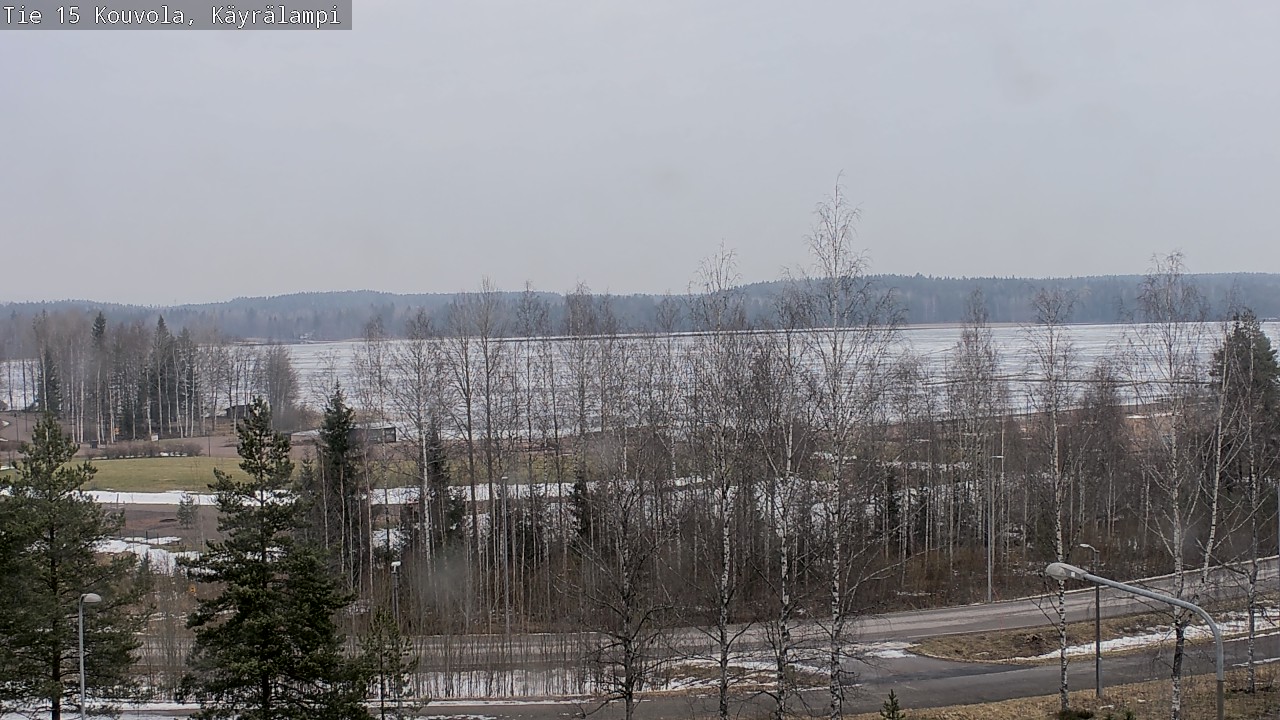 Weather Camera Image Väg 15 Kouvola, Käyrälampi, Kouvola, Kymenlaakso