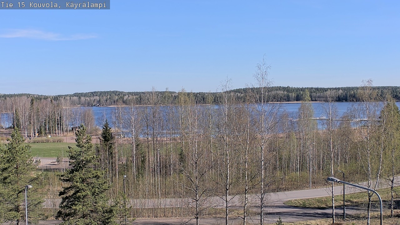 Weather Camera Image Road 15 Kouvola, Käyrälampi, Kouvola, Kymenlaakso