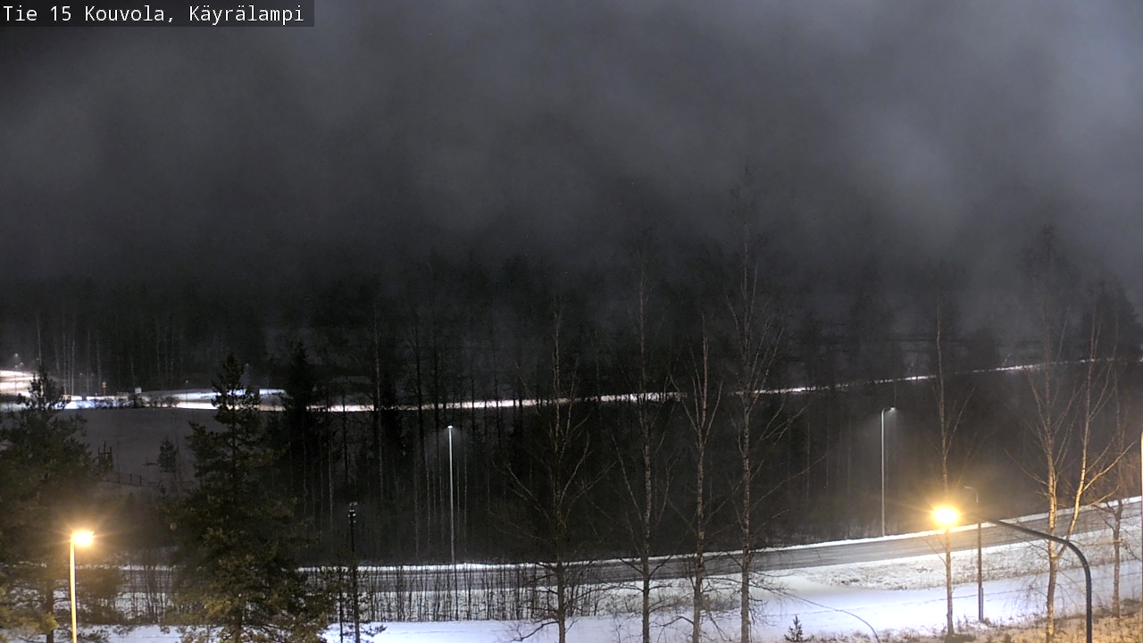 Weather Camera Image Väg 15 Kouvola, Käyrälampi, Kouvola, Kymenlaakso