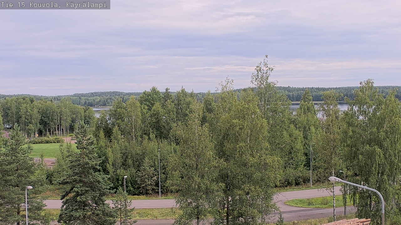 Weather Camera Image Road 15 Kouvola, Käyrälampi, Kouvola, Kymenlaakso