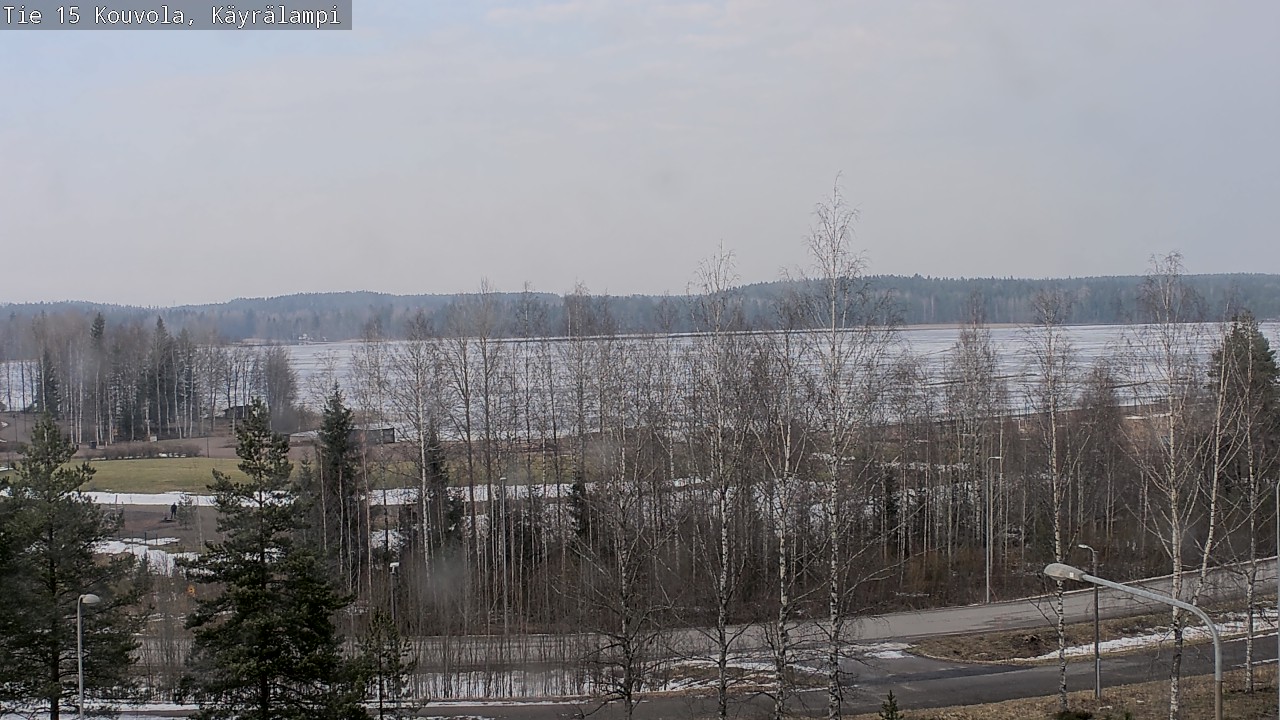 Weather Camera Image Road 15 Kouvola, Käyrälampi, Kouvola, Kymenlaakso
