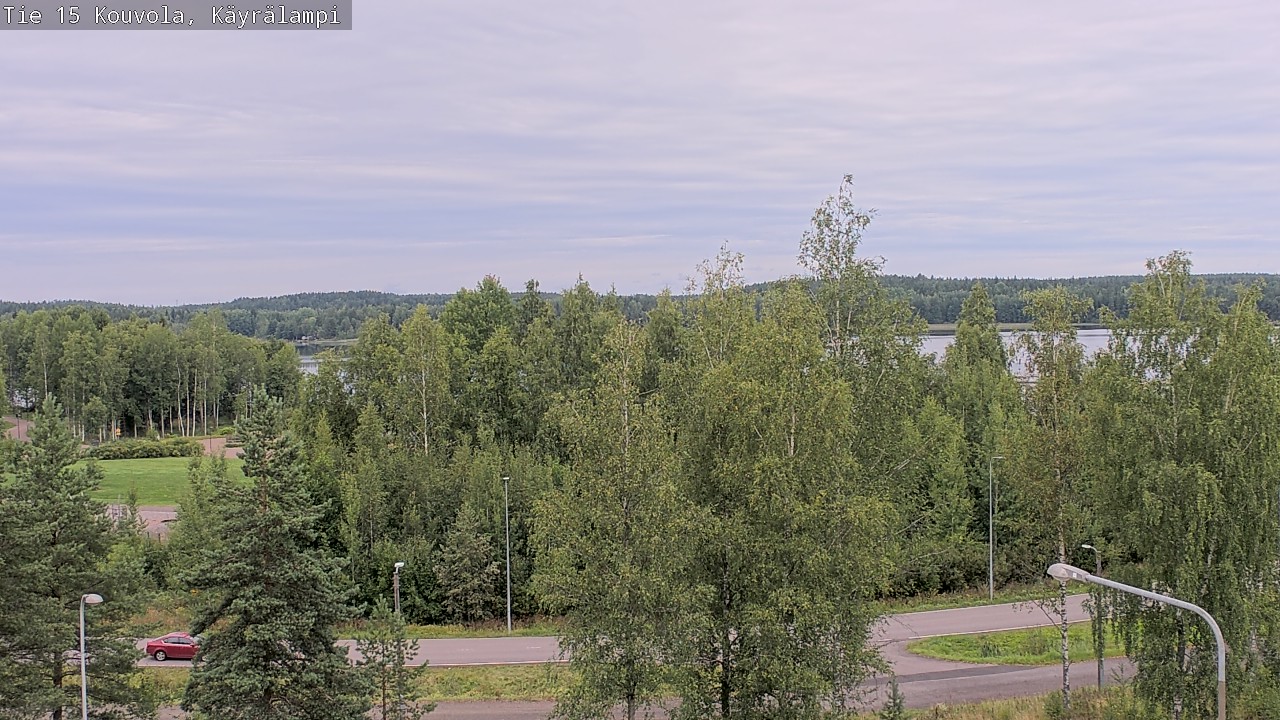 Weather Camera Image Road 15 Kouvola, Käyrälampi, Kouvola, Kymenlaakso