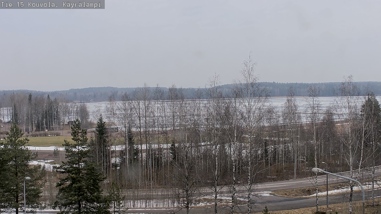Weather Camera Image Väg 15 Kouvola, Käyrälampi, Kouvola, Kymenlaakso