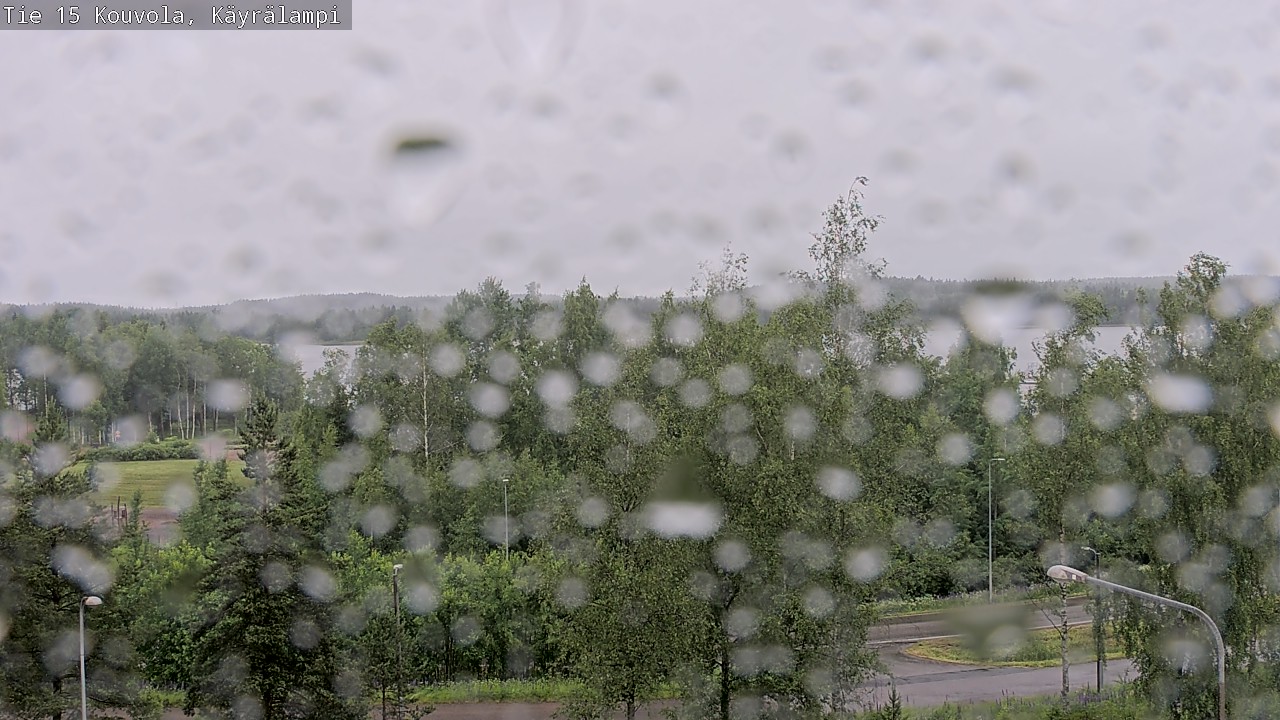 Weather Camera Image Väg 15 Kouvola, Käyrälampi, Kouvola, Kymenlaakso