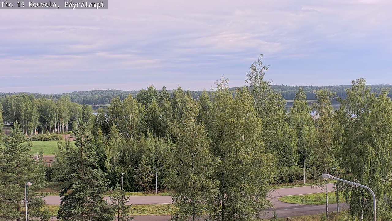 Weather Camera Image Road 15 Kouvola, Käyrälampi, Kouvola, Kymenlaakso