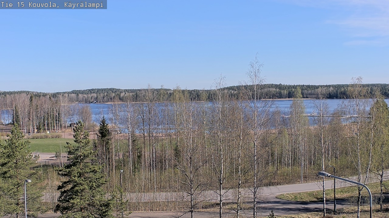 Weather Camera Image Road 15 Kouvola, Käyrälampi, Kouvola, Kymenlaakso