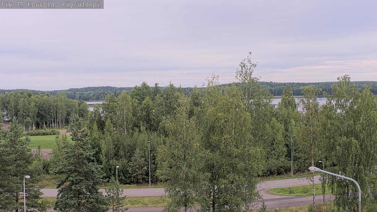 Weather Camera Image Road 15 Kouvola, Käyrälampi, Kouvola, Kymenlaakso