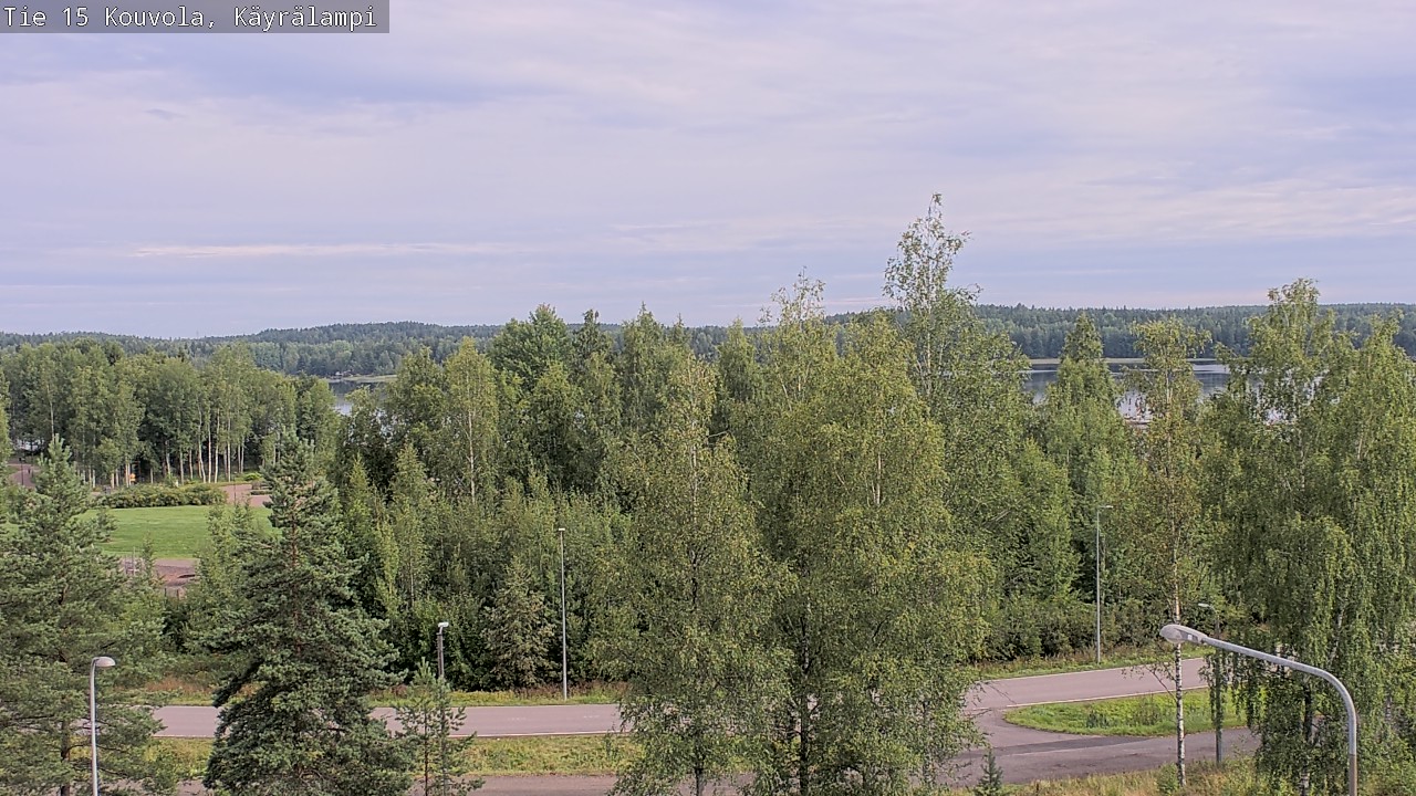 Weather Camera Image Road 15 Kouvola, Käyrälampi, Kouvola, Kymenlaakso