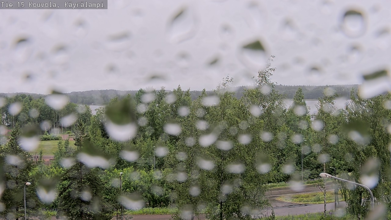Weather Camera Image Väg 15 Kouvola, Käyrälampi, Kouvola, Kymenlaakso