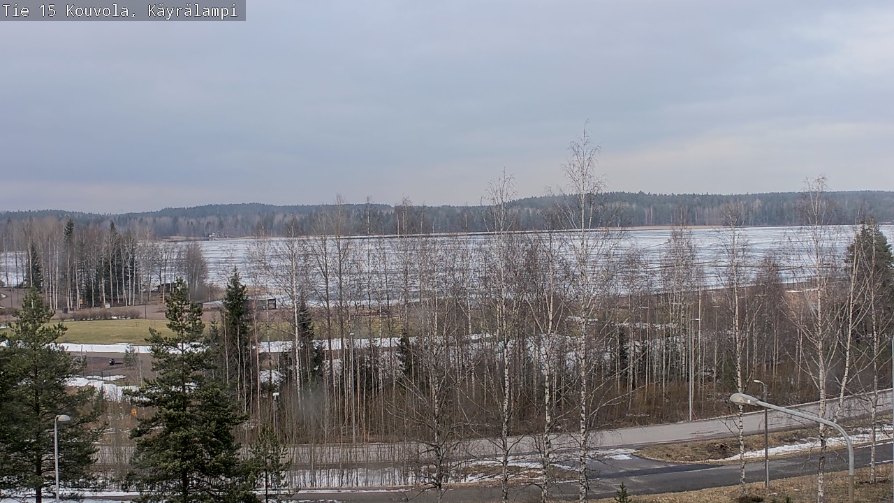Weather Camera Image Road 15 Kouvola, Käyrälampi, Kouvola, Kymenlaakso