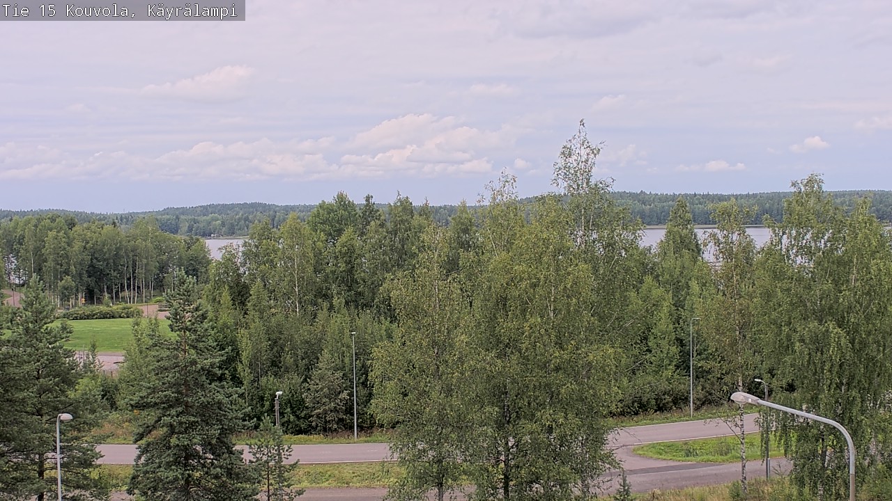Weather Camera Image Road 15 Kouvola, Käyrälampi, Kouvola, Kymenlaakso