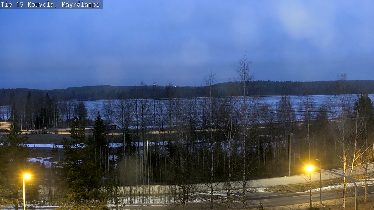 Weather Camera Image Road 15 Kouvola, Käyrälampi, Kouvola, Kymenlaakso