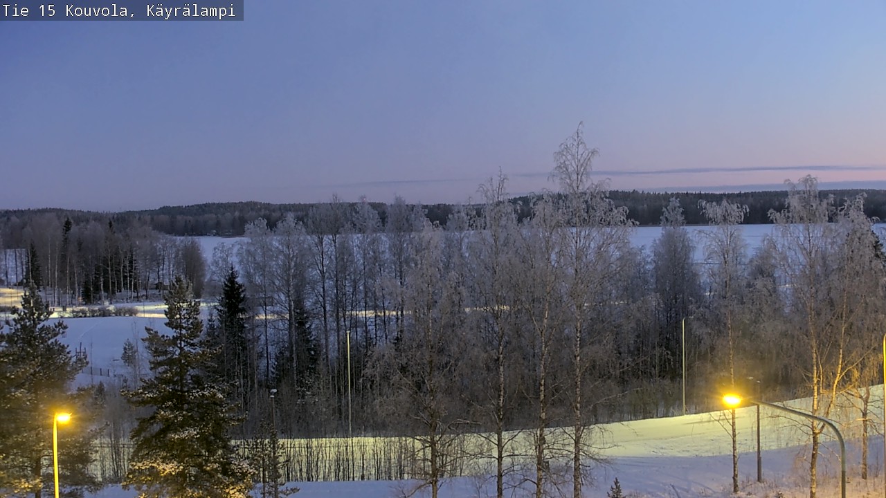 Kelikamerat Kuva Tie 15 Kouvola, Käyrälampi, Kouvola, Kymenlaakso