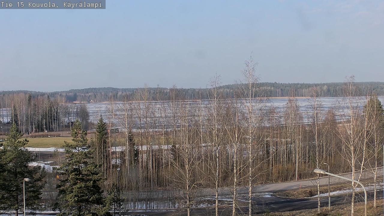 Weather Camera Image Road 15 Kouvola, Käyrälampi, Kouvola, Kymenlaakso