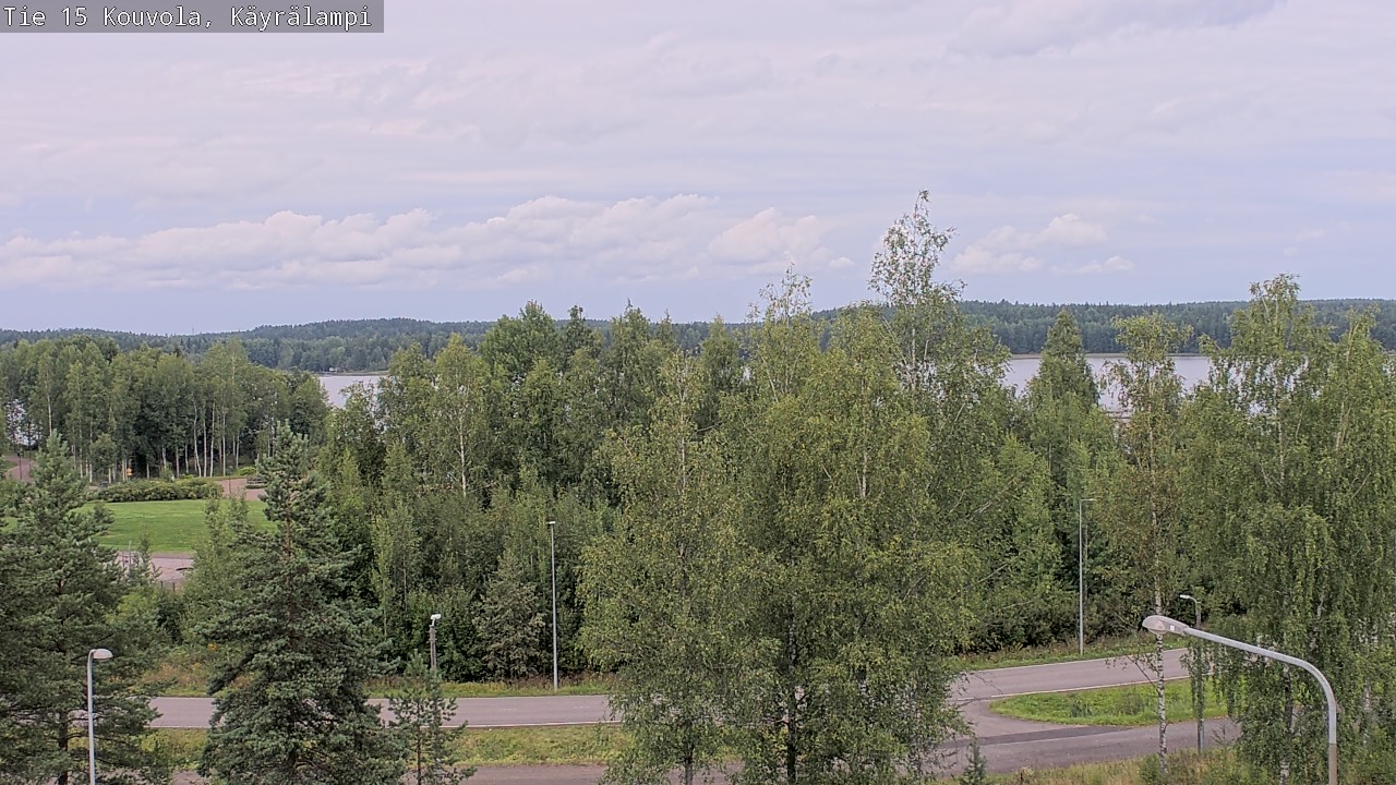 Weather Camera Image Road 15 Kouvola, Käyrälampi, Kouvola, Kymenlaakso