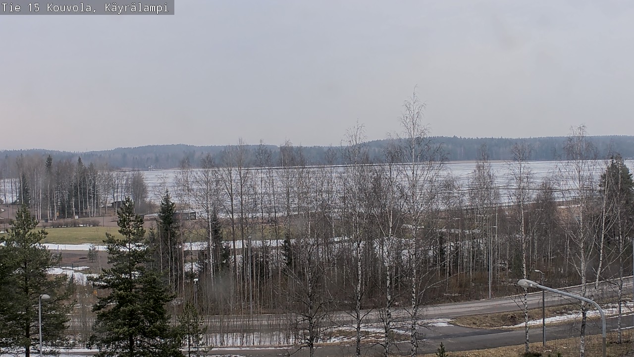 Weather Camera Image Väg 15 Kouvola, Käyrälampi, Kouvola, Kymenlaakso