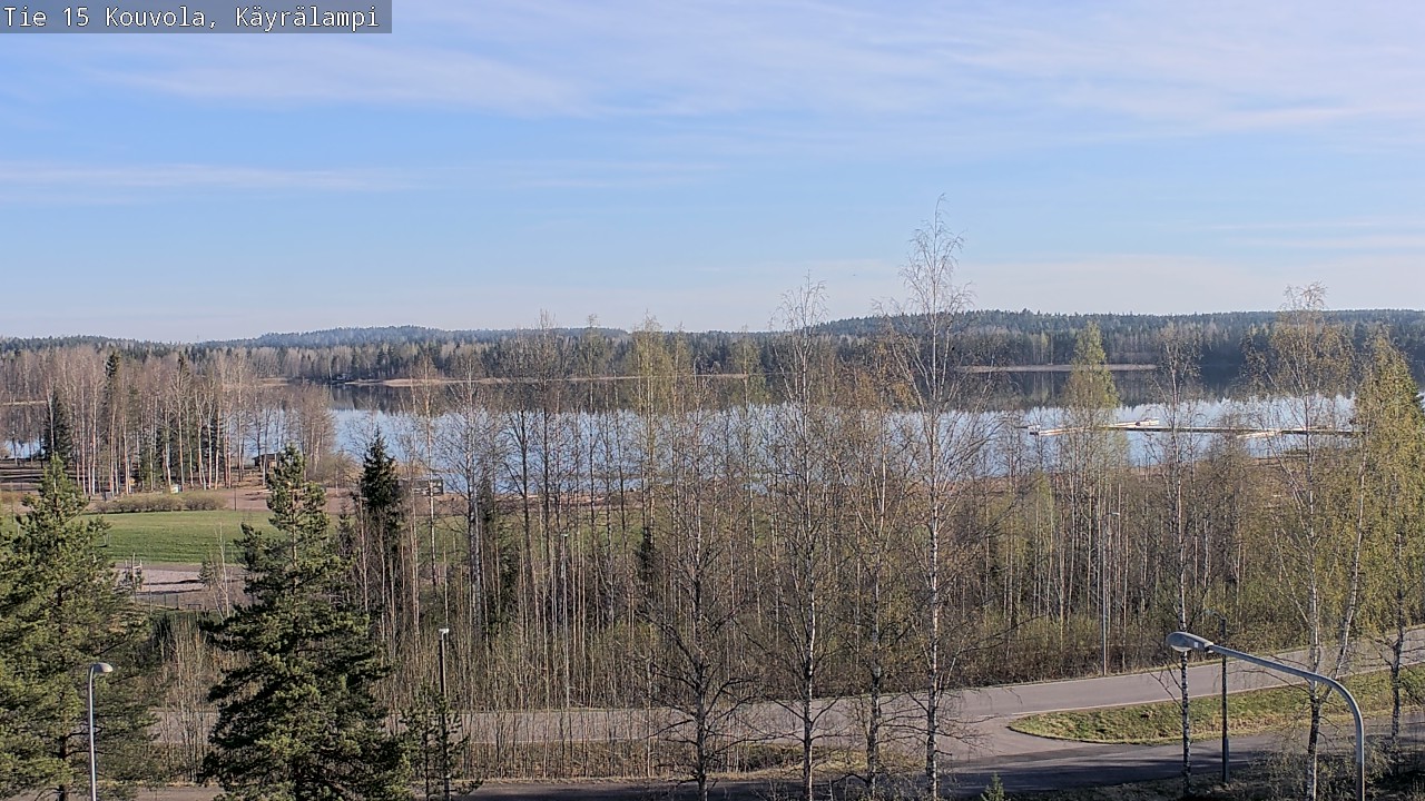 Weather Camera Image Road 15 Kouvola, Käyrälampi, Kouvola, Kymenlaakso