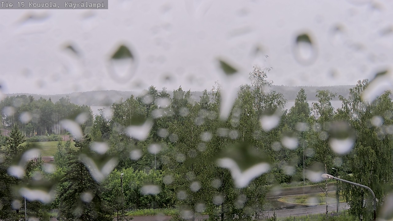 Weather Camera Image Väg 15 Kouvola, Käyrälampi, Kouvola, Kymenlaakso