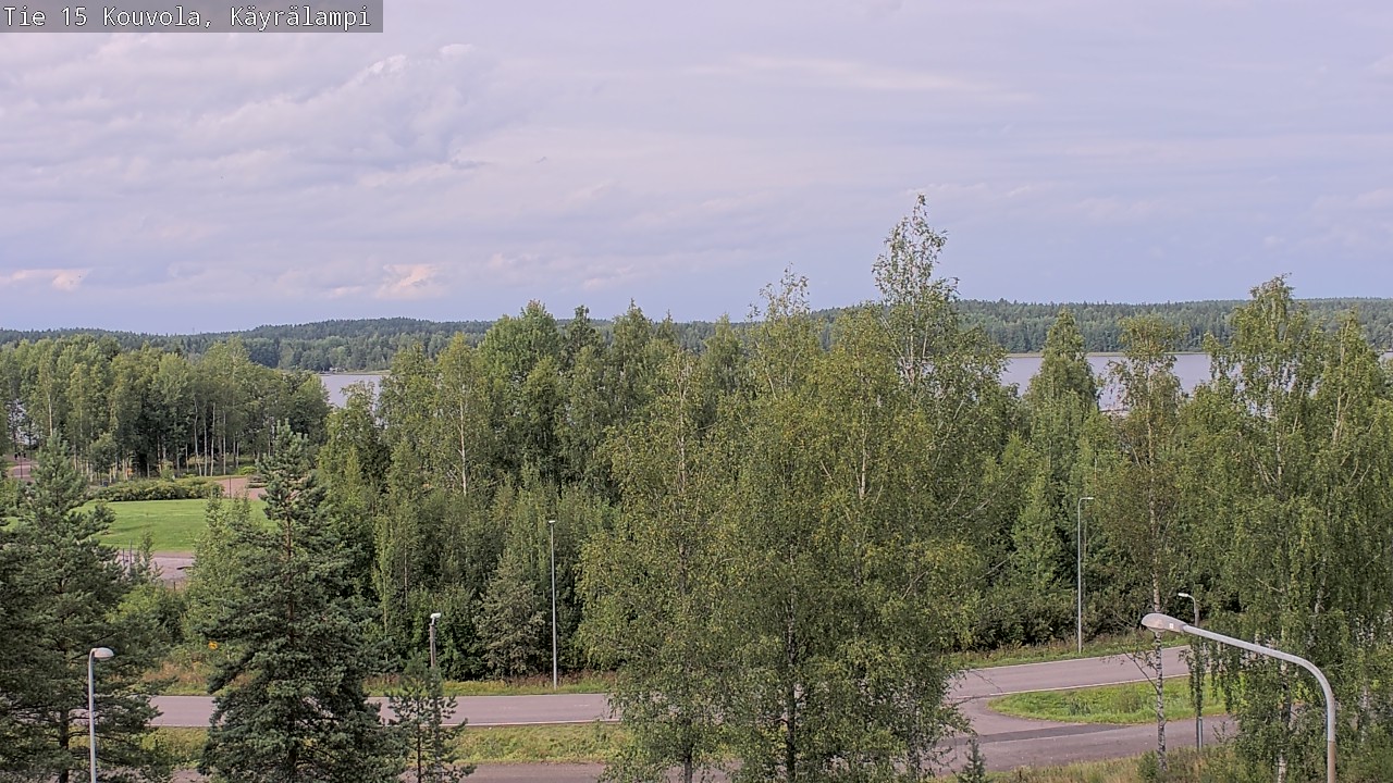 Weather Camera Image Road 15 Kouvola, Käyrälampi, Kouvola, Kymenlaakso