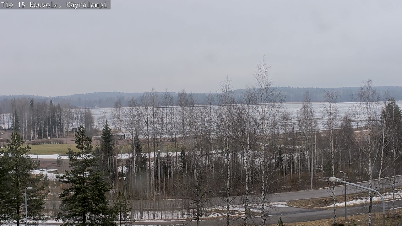 Weather Camera Image Väg 15 Kouvola, Käyrälampi, Kouvola, Kymenlaakso
