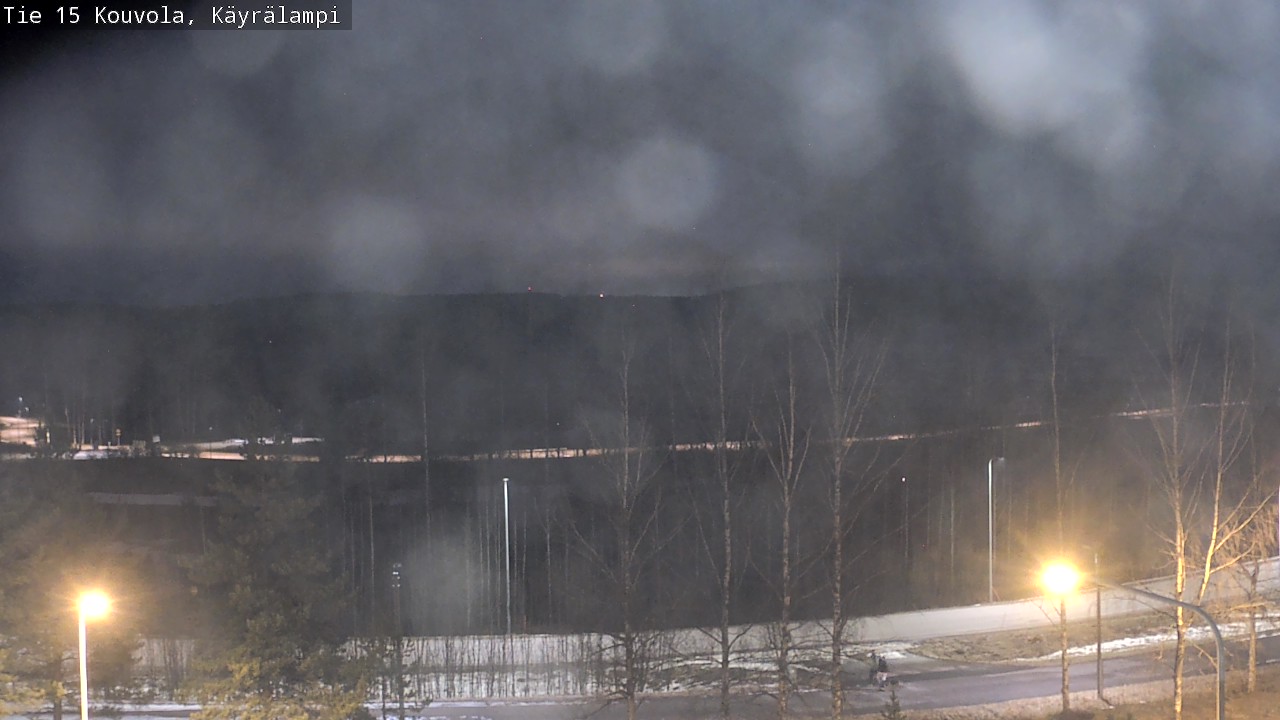 Weather Camera Image Road 15 Kouvola, Käyrälampi, Kouvola, Kymenlaakso
