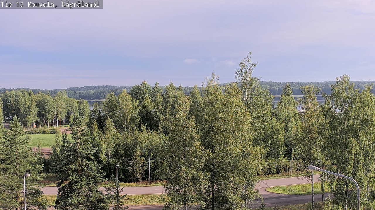 Weather Camera Image Road 15 Kouvola, Käyrälampi, Kouvola, Kymenlaakso