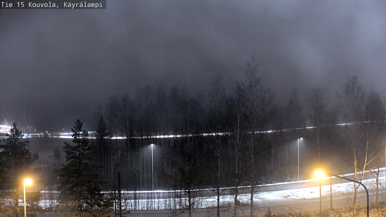 Weather Camera Image Väg 15 Kouvola, Käyrälampi, Kouvola, Kymenlaakso